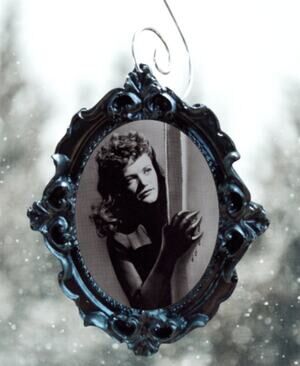 Cat People 1942 Ornament - Vintage Holiday Horror Movie Memorabilia Collectable